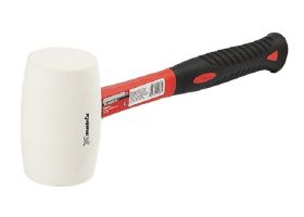 Киянка BARTEX 450г БЕЛАЯ фиберглассовая ручка