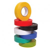 Профессиональная изолента ПВХ 19мм х 25м зеленая SAFELINE