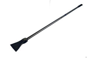 СКРЕБОК для льда 150 мм. cталь 3 мм., с мет. ручкой