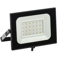 IEK прожектор св/д СДО 06-20 20W(1800lm) 6500K 6K 127х110х30мм черный IP65 LPDO601-20-65-K02