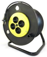 Jett (ДЖЕТТ) пласт. катушка сет. удл. ПВС 2х0.75 4 роз. 30 м