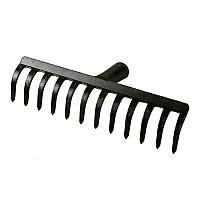 Грабли 12-ти зубые, прямые, эмаль 3мм