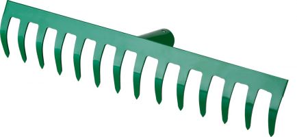 Грабли 14-ти зубые, прямые, эмаль 3мм