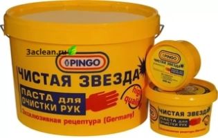 Паста для очистки рук ЧИСТАЯ ЗВЕЗДА (PINGO) 200мл туба