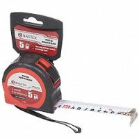 Рулетка   BARTEX  5м х 25мм, Обрезин корп, Магнит, Слайд фиксатор JB 87 (15G-5025)