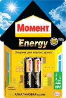 Алкалиновая батарейка «Момент Energy» тип ААА