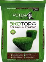 Торф эко для дачных туалетов 20л