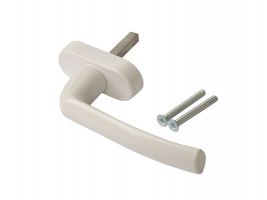Ручка для пластиковых окон «НОРА» белая штифт 35мм