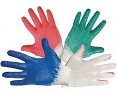 Перчатки одинарныи латекс