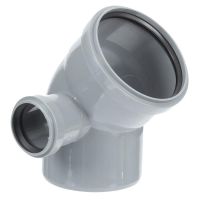 отвод PP с выходом левый канализ.D 110х50(45)