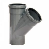 тройник PP канализ.D-110/110 (45)