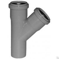 тройник PP канализ.D-50/50 (45)