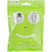 Кабель Hoco USB-Type-C X13 Easy 1м белый