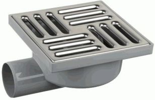 Трап 50 горизонт. нерж. 15х15