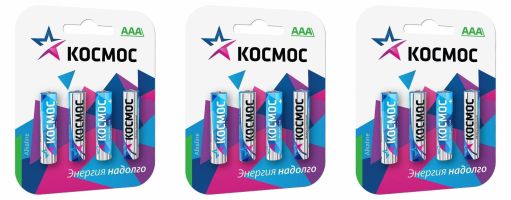 Батарейка КОСМОС LR3 (AAA)