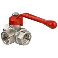 Кран трехходовой шар.