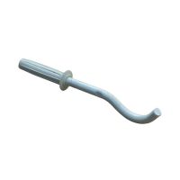 кронштейн д/радиатора (с дюбелем) белый 8х180мм