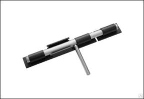 Засов дверной Добрыня 450 мм (черный)