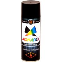 КРАСКА АЭРОЗОЛЬ термостойкая черная 520мл