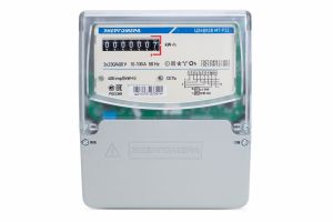 Энергомера ЦЭ 6803В/1 Р32 230В 3ф 1Т 10-100А 7-ми разр. на DIN-рейку Счетчик электоэнергии