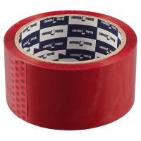 Клейкая лента 50мм красная