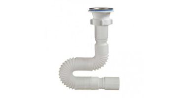 А-3015 ОРИО гофросифон для умывальника с выпуском 1 1/2*40/50, длина 750мм