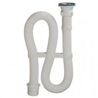 А-3011 ОРИО сифон гофрирован 1 1/1*40/50 белый, длина 900мм