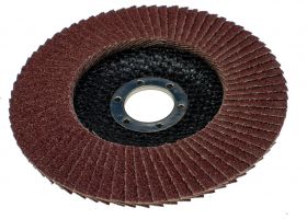 Тарельчатые лепестковые  шлиф.круги  125 х 22мм Р 24