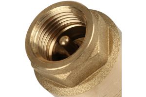 Обратный клапан 3/4 шток-латунь