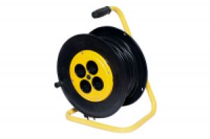 СОЮЗ пласт. катуш. сет. удл. ПВС 2х0.75 4 роз. 30 м 16А  литая вилка