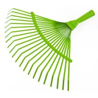 Грабли веерные пластик.22плоских зуба 420мм FEONA