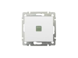Legrand Valena, белый выкл. 1 кл. с инд.