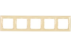 Legrand Valena, крем рамка пятирная