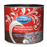 Грунт РАСЦВЕТ Алкид серый  2.2кг д/нар и вн,