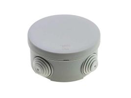 Коробка о/у кругл. IP55 74,6×44 (65х40) сер.
