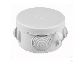 Коробка о/у кругл. IP55 94,6х44 (85х40) сер.