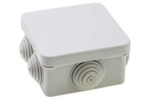 Коробка о/у квадр. IP55 94,6х94,6х44 (85х85х40) сер.