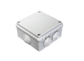 Коробка о/у квадр. IP55 109,6х109,6х54(100х100х50) сер.