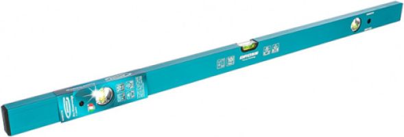 Уровень алюминиевый фрезер, магн. лента, 2000мм, толщ.1,1мм