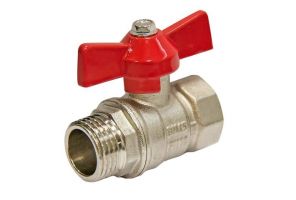 Кран шар. 3/4 г./ш. бабочка