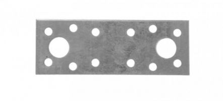 Пластина крепежная 180* 40*2,0 оцинк.
