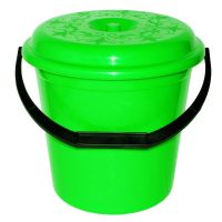 Ведро пл 10л с крышкой мерное