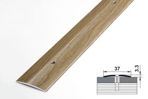 Профиль стыкоперекрывающий ПС 03.900.088, орех