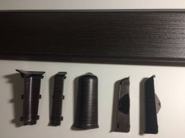 Угол для плинтуса 80мм «Идеал Система» Венге темный / 303 соединительный