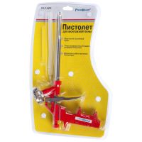 Пистолет для монтажной пены пластиковая рукоятка, винт, шток 19 см
