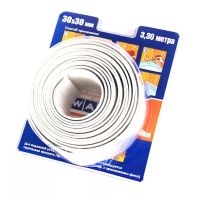 Лента-бордюр для раковин и ванн «4WALLS» 30ммх30ммх3.3м,белая