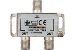 ДЕЛИТЕЛЬ  ТВ  х 2 под F разъём