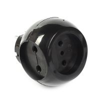 Тройник электрический «Шар» 220В, 6А черный