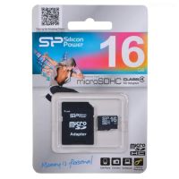 Карта памяти MicroSD 16 Gb Silicon Power HC 10 Class