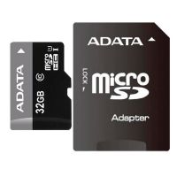 Карта памяти MicroSD 32 Gb A-Data Premier 80MB/s
